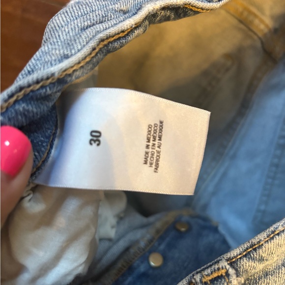 Favorite Daughter “the Otto” high rise boyfriend jeans sz 30 - Picture 4 of 7